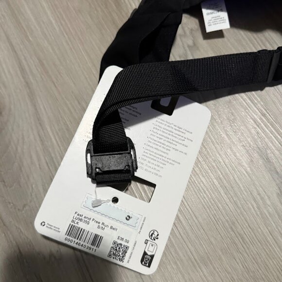 (S/M) NWT Lululemon Fast and Free Running Belt - Picture 3 of 3